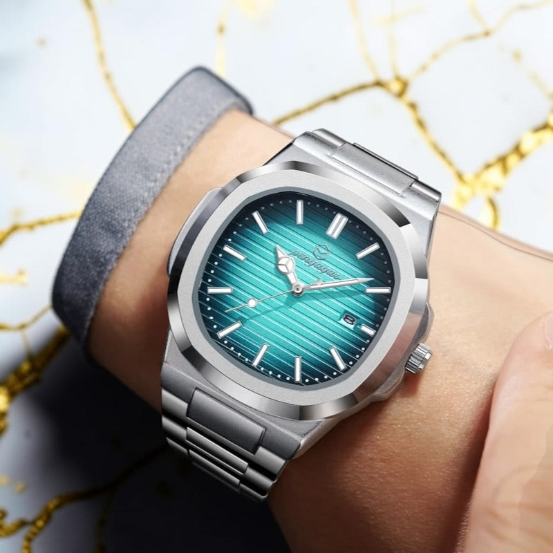 Luxury Military Stainless Steel Watch