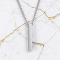 Stainless Steel Bar Necklace