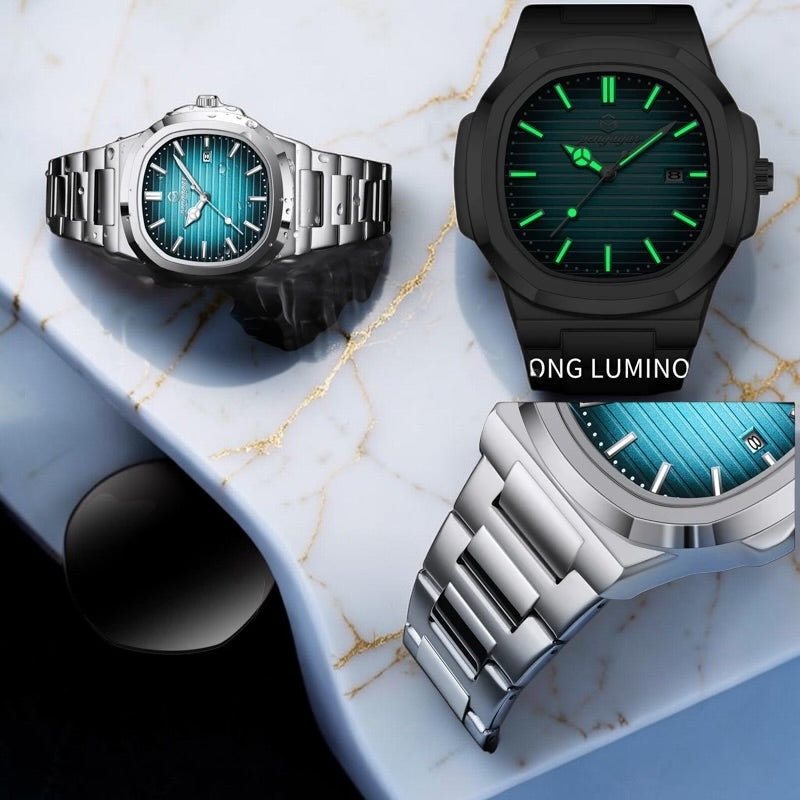 Luxury Military Stainless Steel Watch