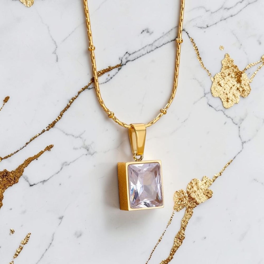 Opal Stone Necklace