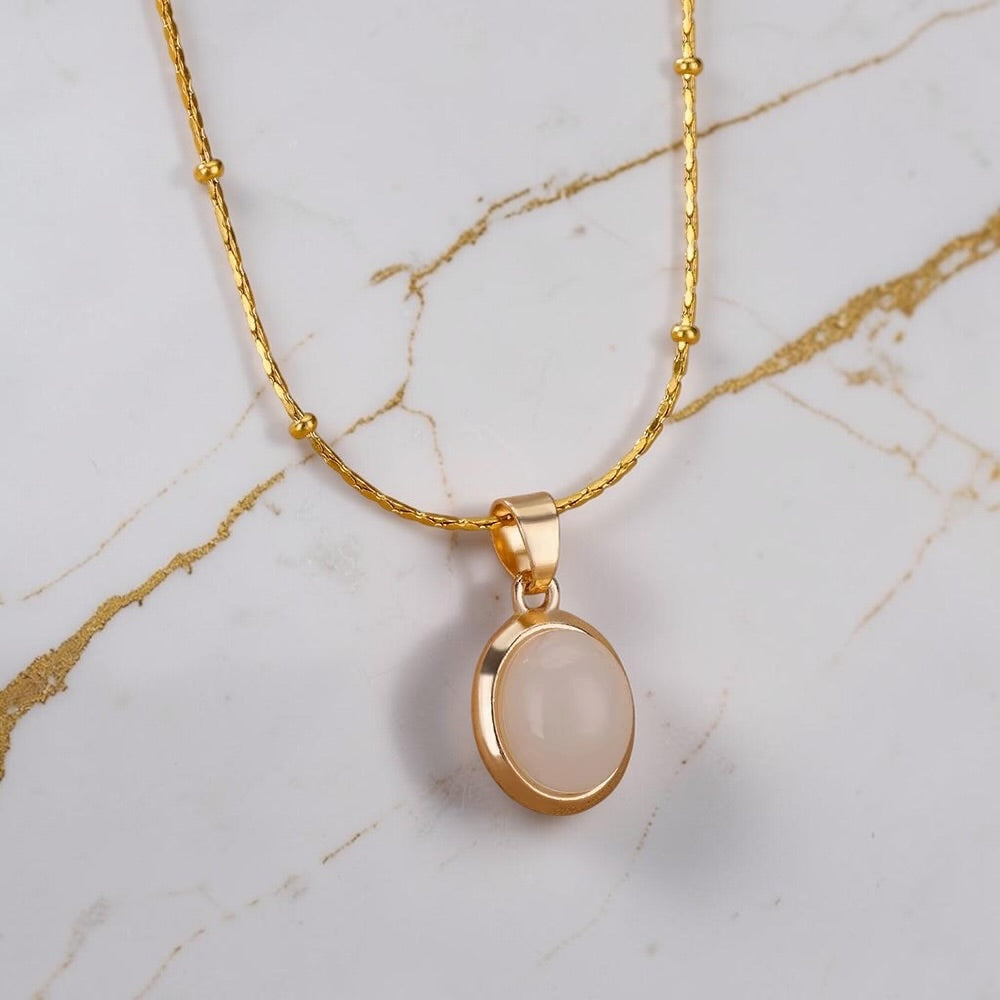 Opal Stone Necklace