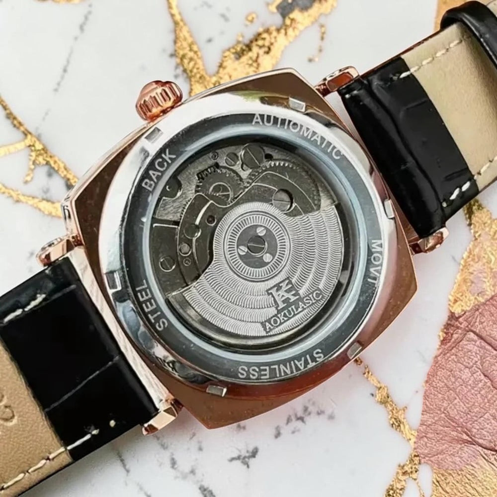 Retro Skeleton Automatic Watch
