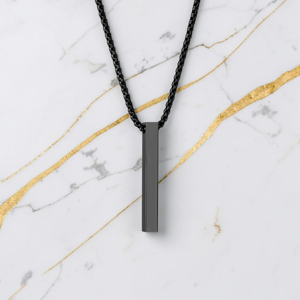 Stainless Steel Bar Necklace