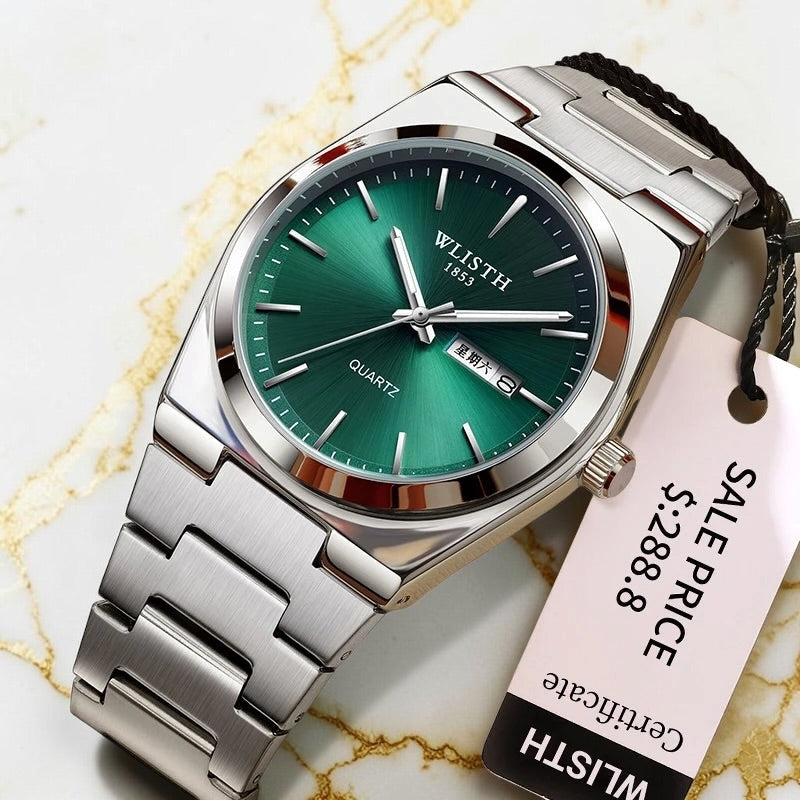 Classic Green Dial Watch