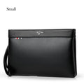Men's PU Leather Clutch Wallet – Fits Tablet