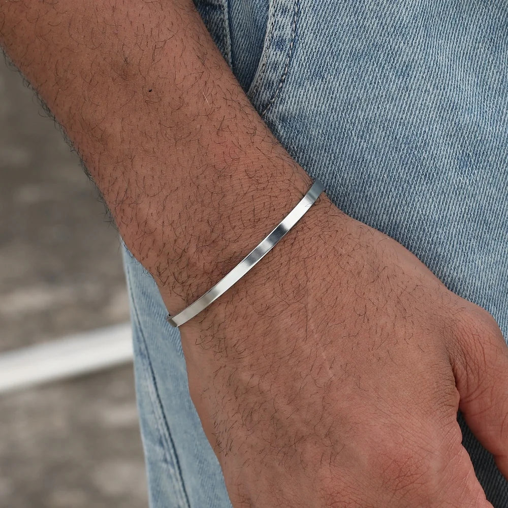 3mm Cuban Chain Bracelet