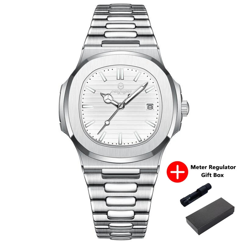 Luxury Military Stainless Steel Watch