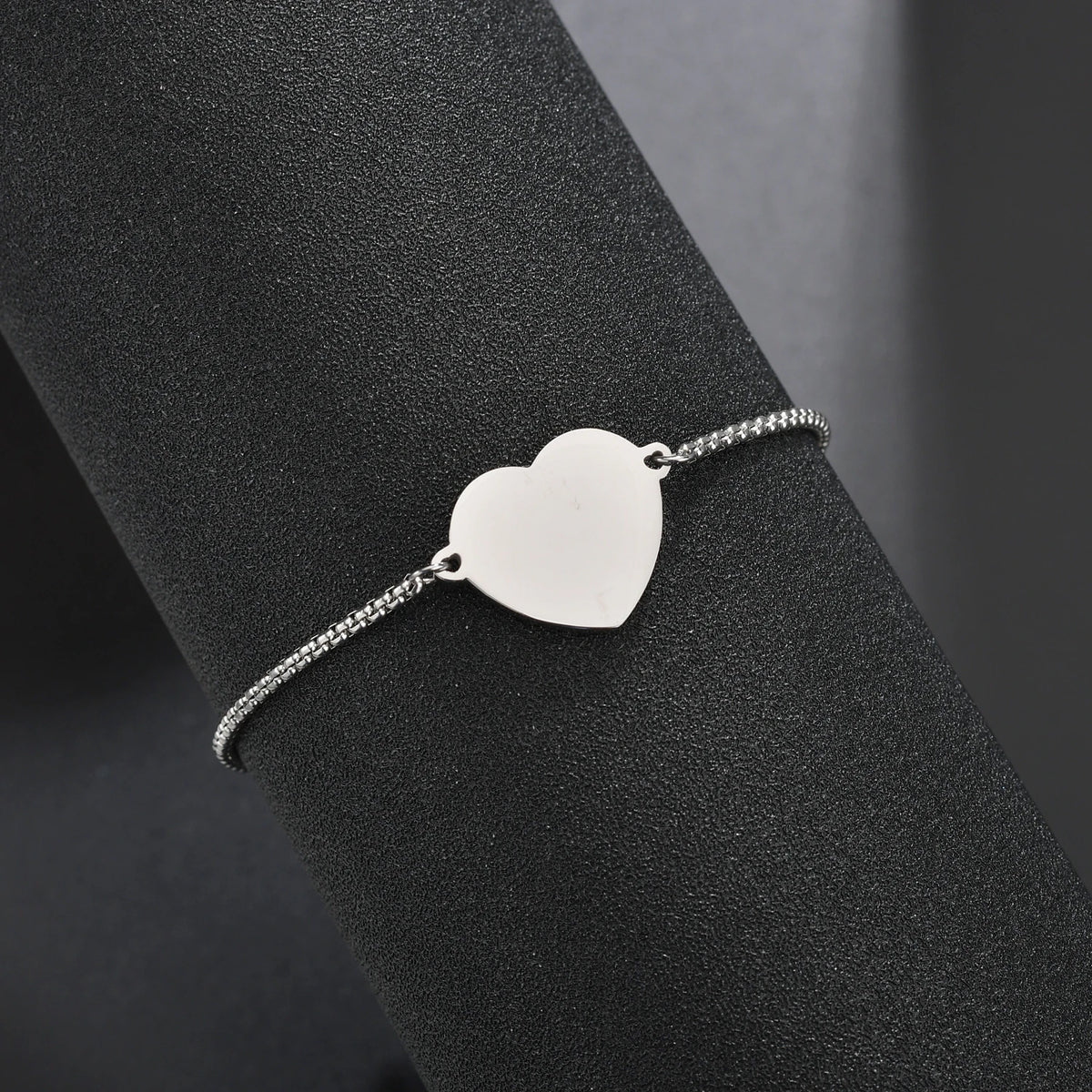 Stainless Steel Bar Chain Bracelet – Couple's Gift