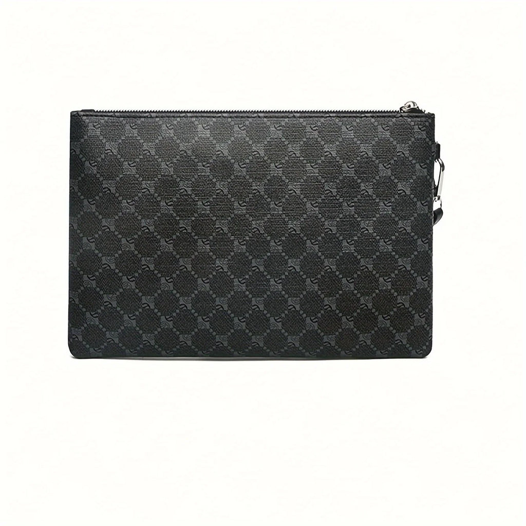 Men's PU Leather Clutch Wallet – Business