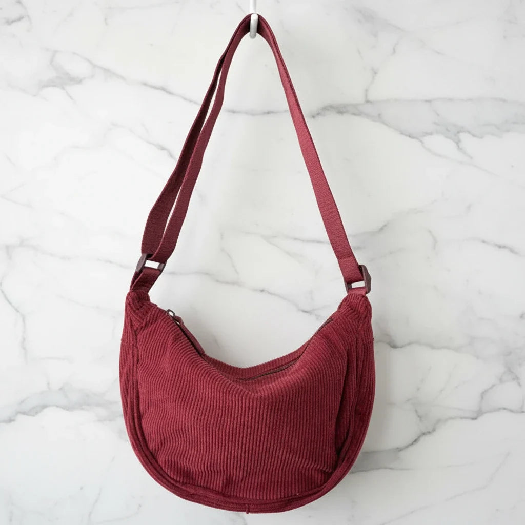 Corduroy Women's Shoulder Bag