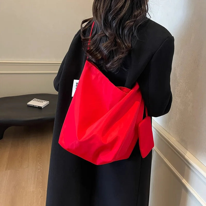 Minimalist Women’s Shoulder Bag – Large Capacity
