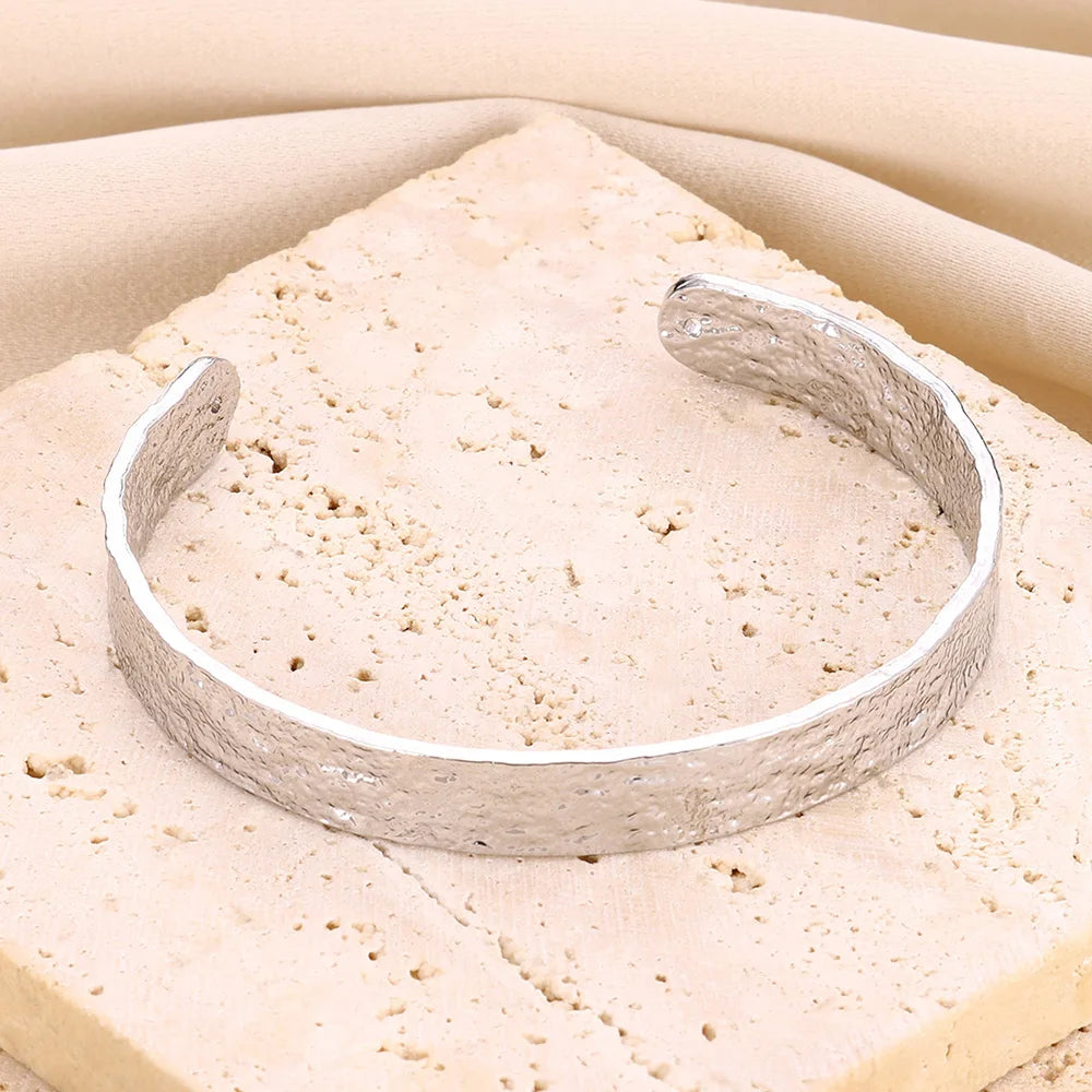 Vintage Gold Open Cuff Bracelet for Women