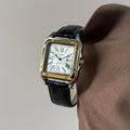 Men's Square Roman Numeral Quartz Watch