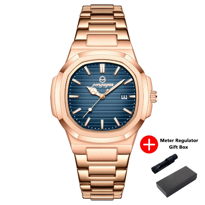 Luxury Military Stainless Steel Watch