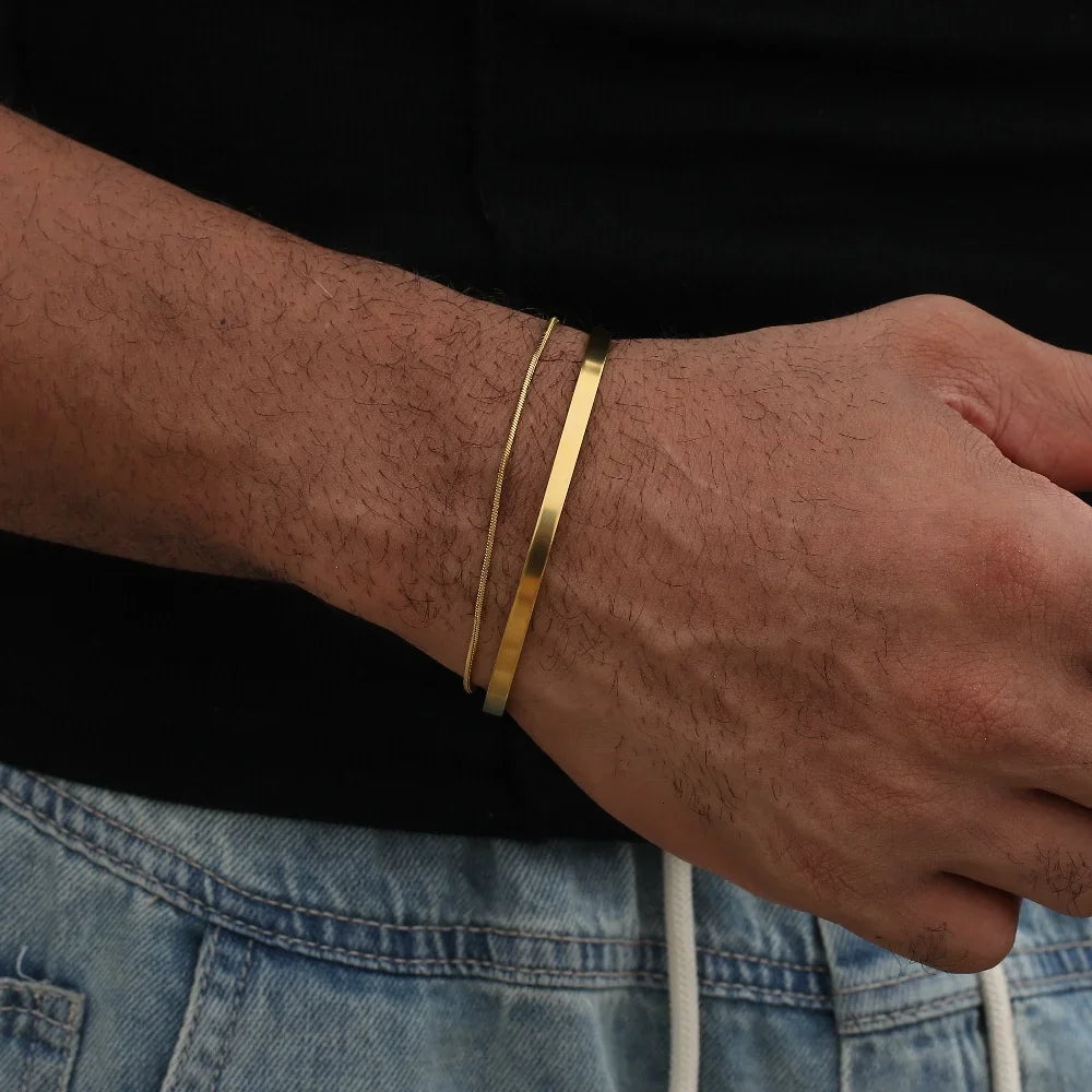 3mm Cuban Chain Bracelet