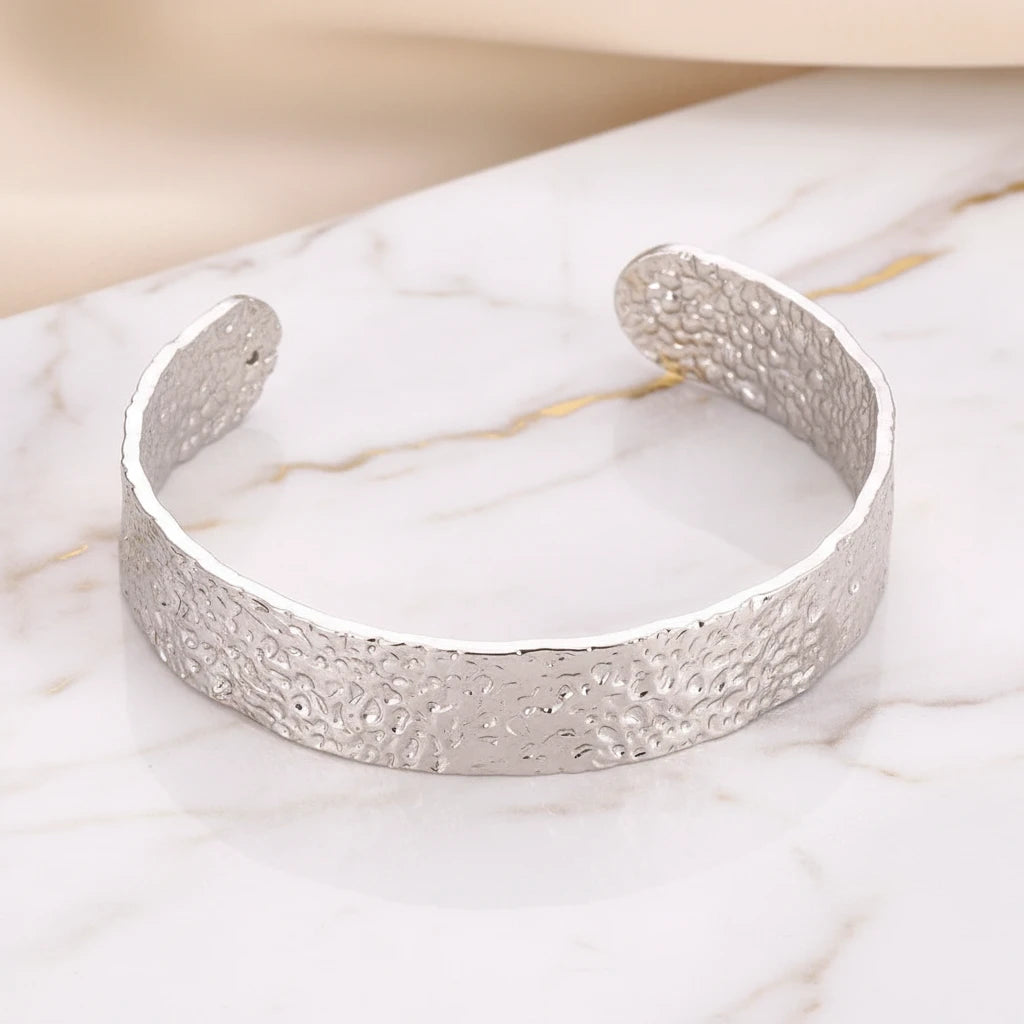 Vintage Gold Open Cuff Bracelet for Women