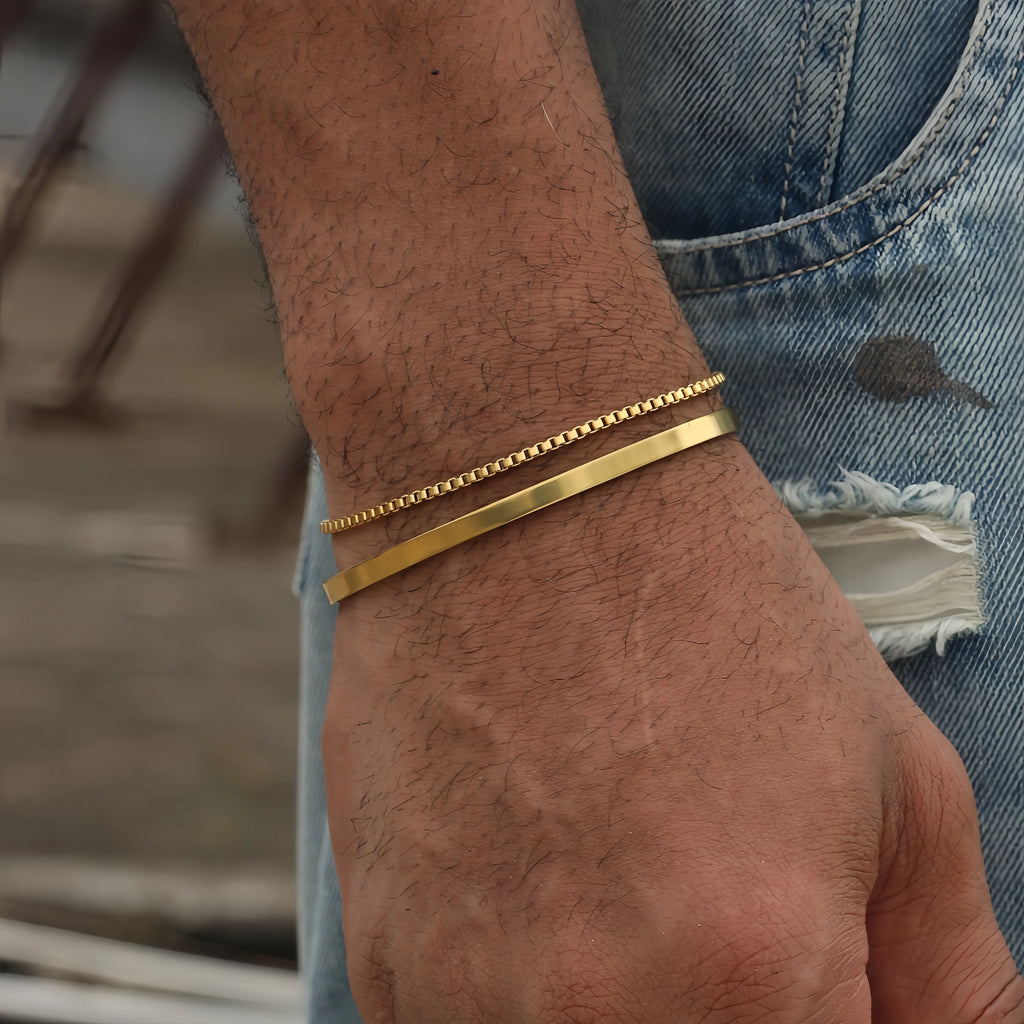 3mm Cuban Chain Bracelet
