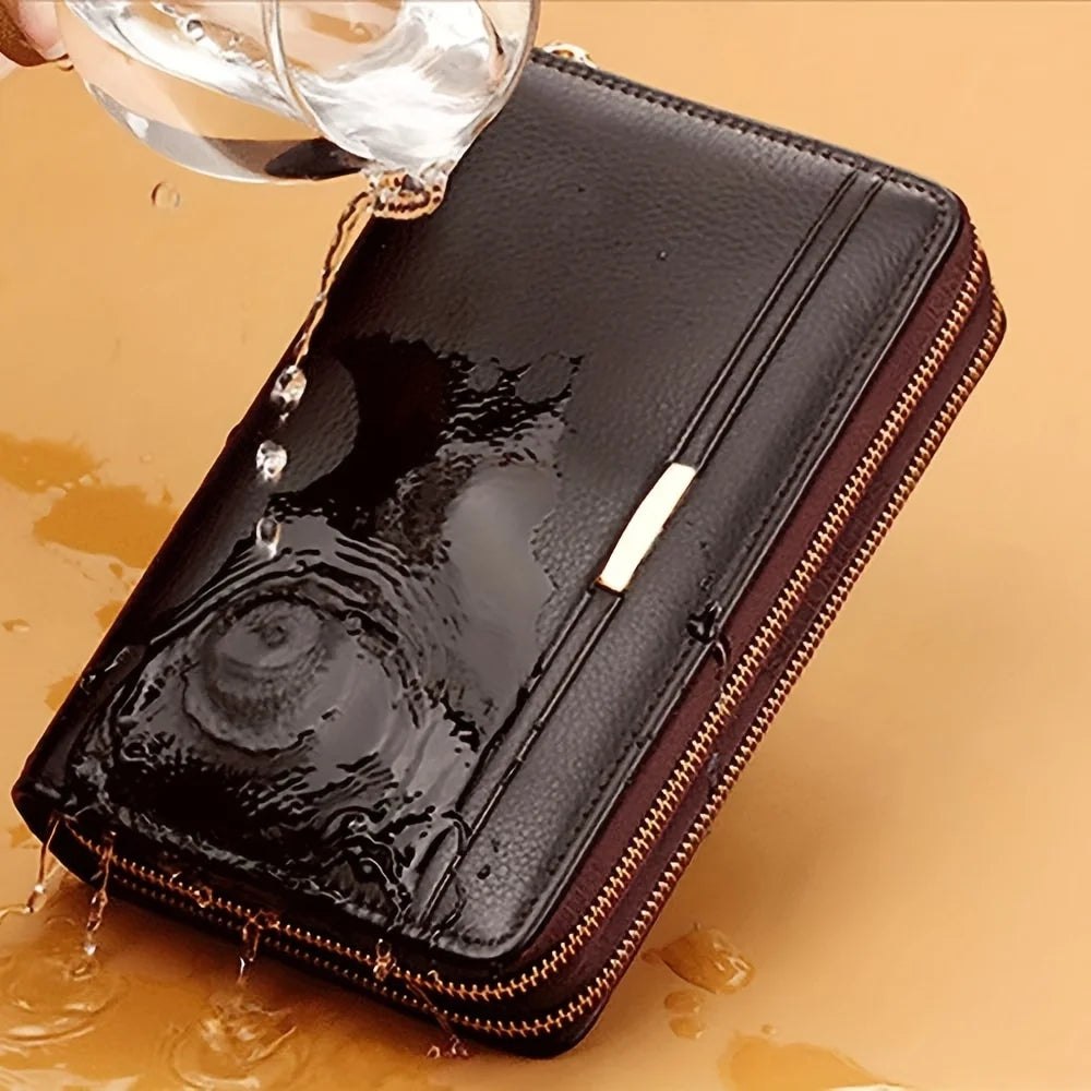 Men's Long Leather Wallet