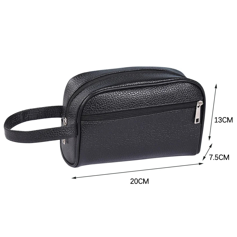 PU Leather Wristlet Bag