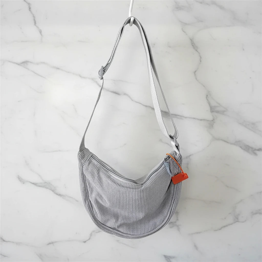 Corduroy Women's Shoulder Bag