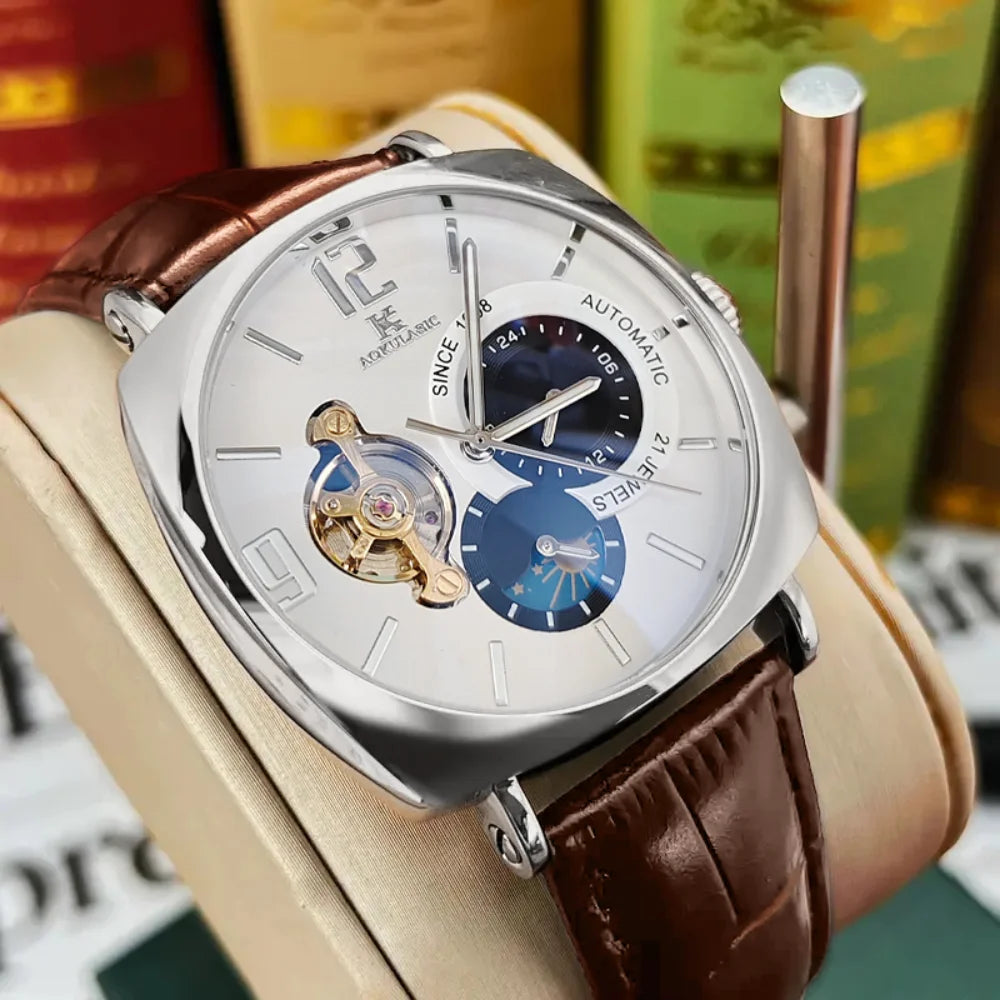 Retro Skeleton Automatic Watch