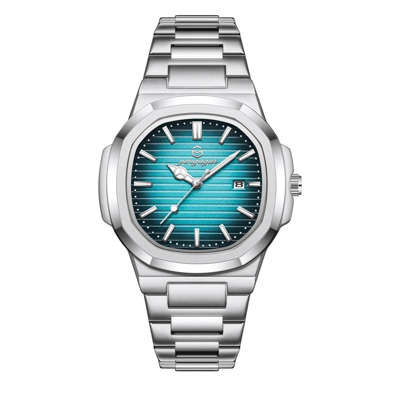 Luxury Military Stainless Steel Watch
