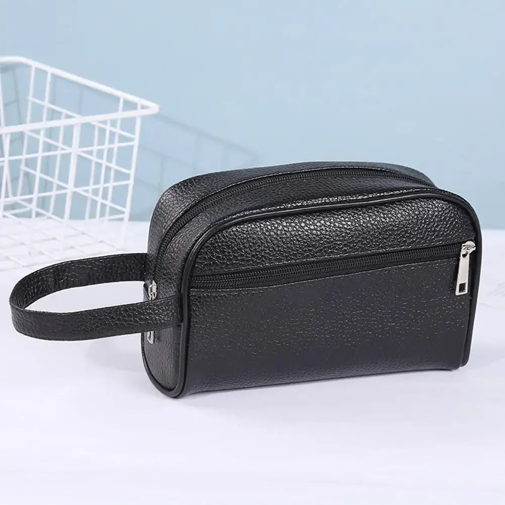PU Leather Wristlet Bag
