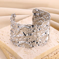 Vintage Gold Open Cuff Bracelet