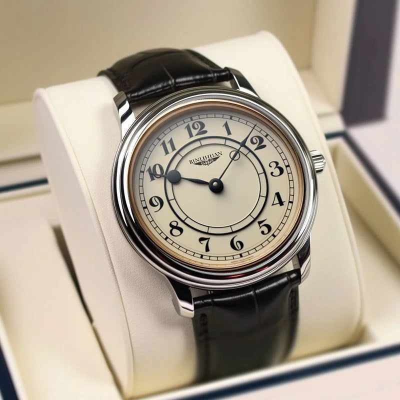 Classic Men's Leather Watch