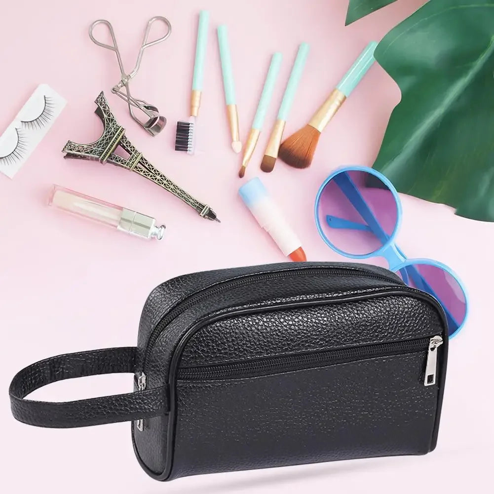 PU Leather Wristlet Bag