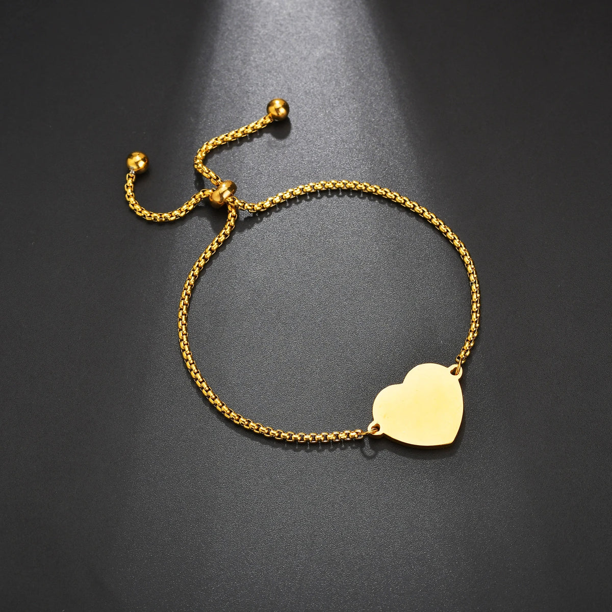 Stainless Steel Bar Chain Bracelet – Couple's Gift