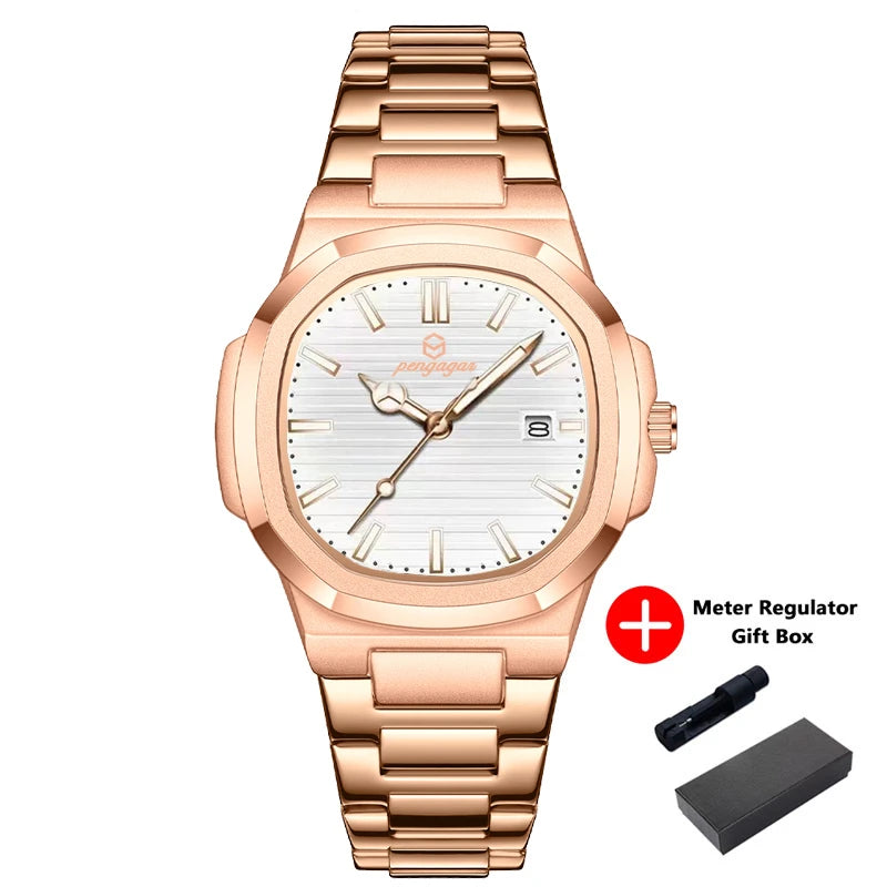 Luxury Military Stainless Steel Watch