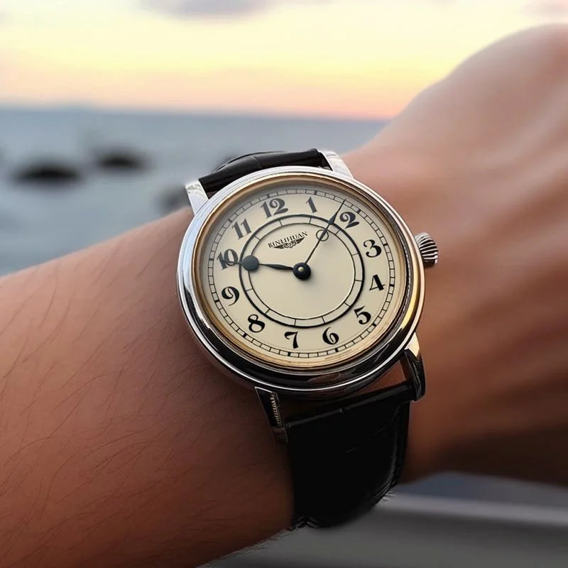 Classic Men's Leather Watch