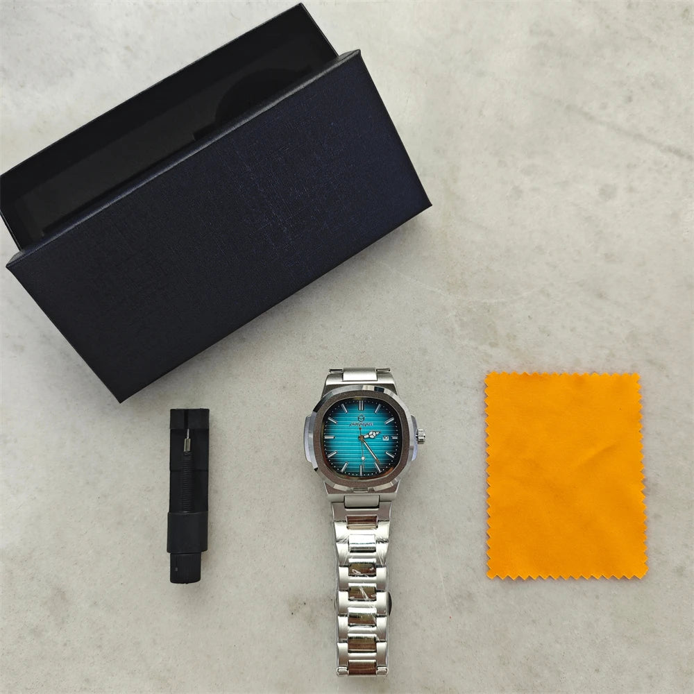 Luxury Military Stainless Steel Watch