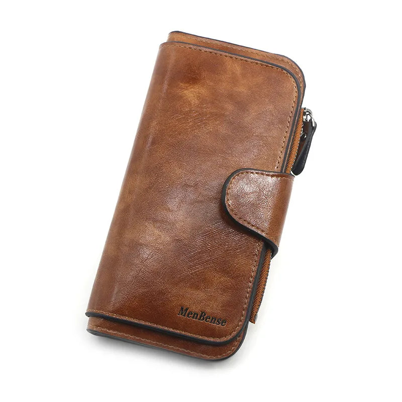 Long PU Leather Clutch Wallet