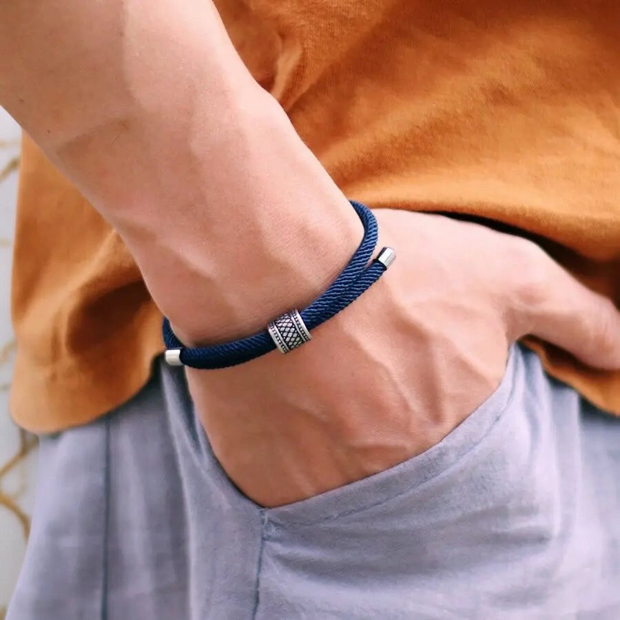 Men’s 4mm Nylon Cord Viking Bracelet