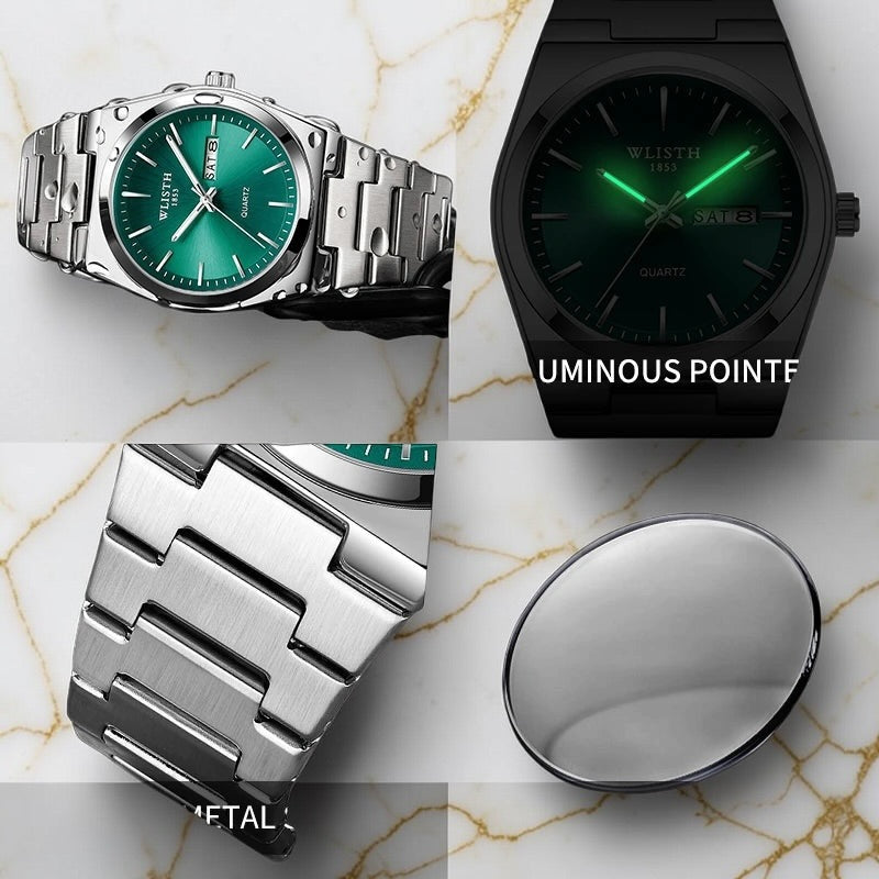 Classic Green Dial Watch
