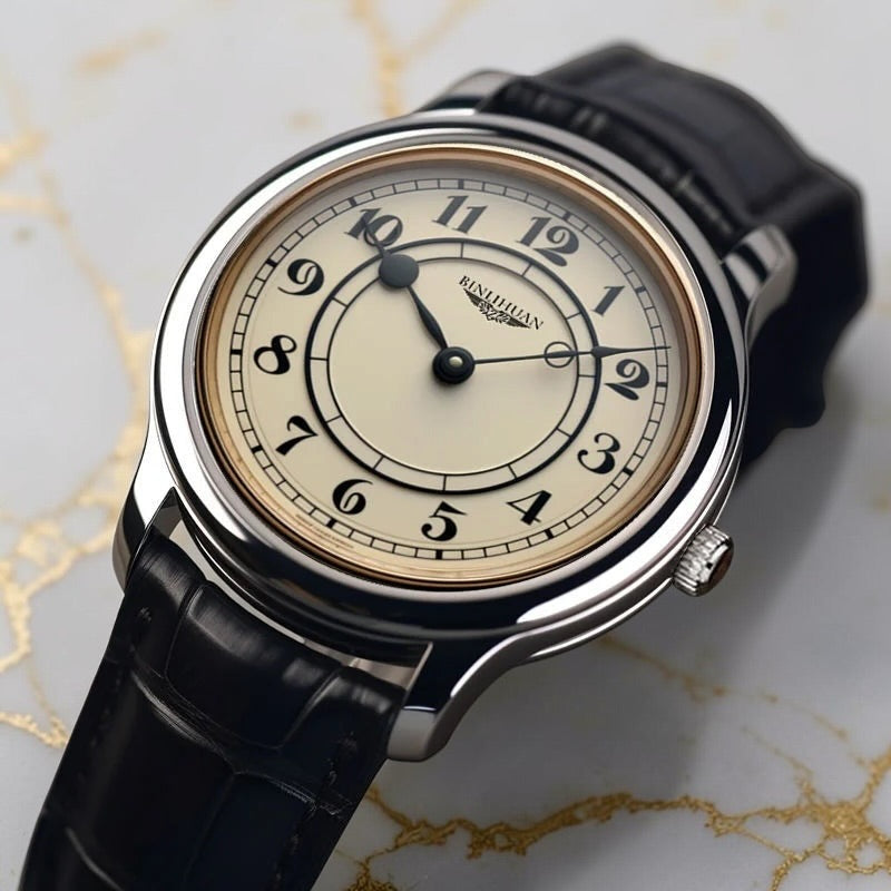 Classic Men’s Leather Watch